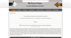 Desktop Screenshot of megustafumar.org